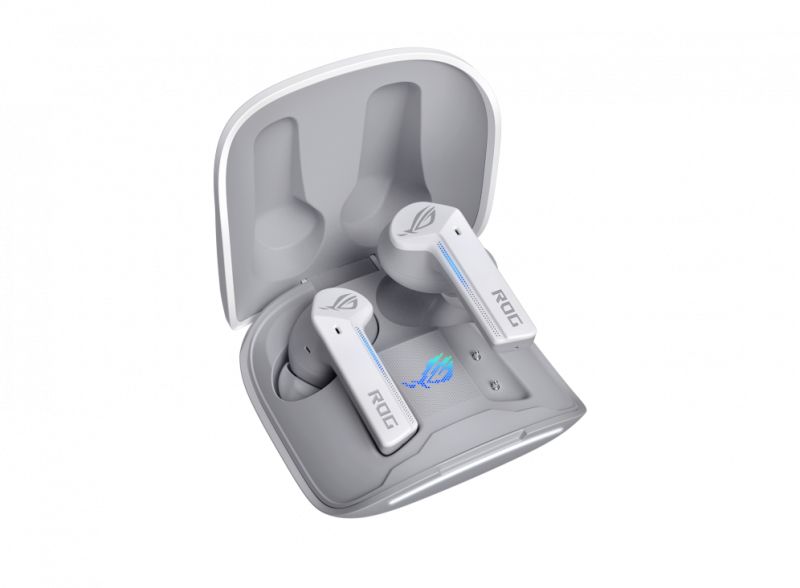 ASUS ROG Cetra True Wireless Blanc Bluetooth Écouteurs de Gaming Sans Fil
