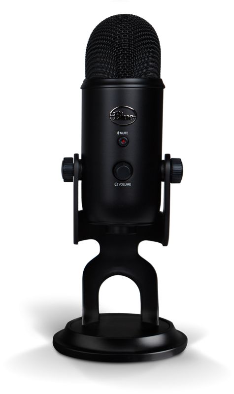 Blue Yeti Noir Micro USB Ultime pour l'Enregistrement Professionnel (988-000100)