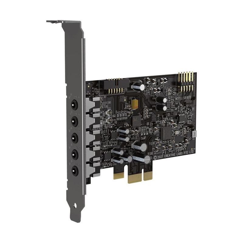 Creative Sound Blaster Audigy FX V2 5.1 PCIe Carte Son (70SB187000000)