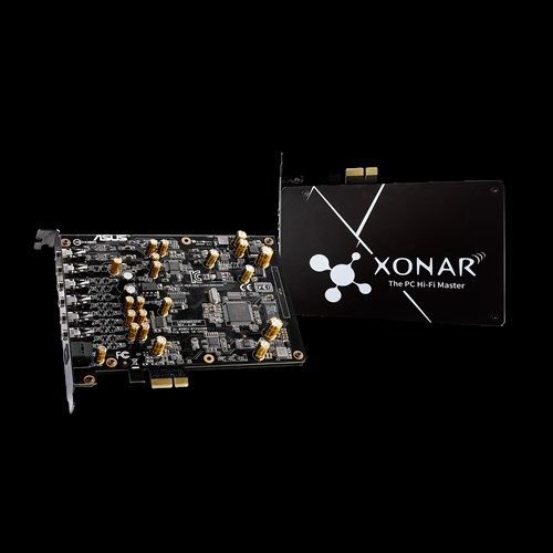 ASUS Xonar AE 7.1 PCIe gaming sound card with 192kHz24-bit Hi-Res audio quality