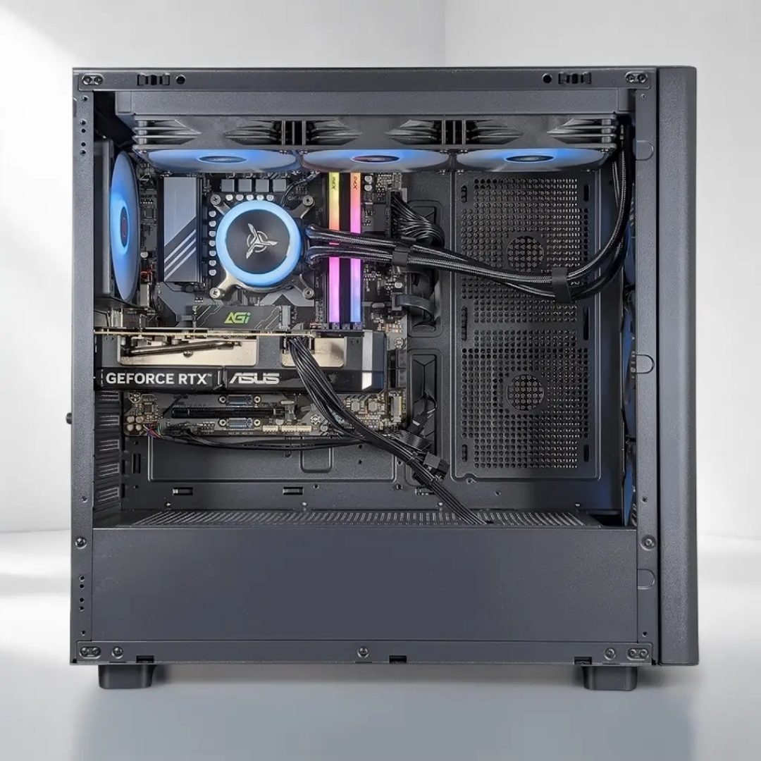 PC Gamer RTX 4070 Édition Blanche - watercooling Thermalright