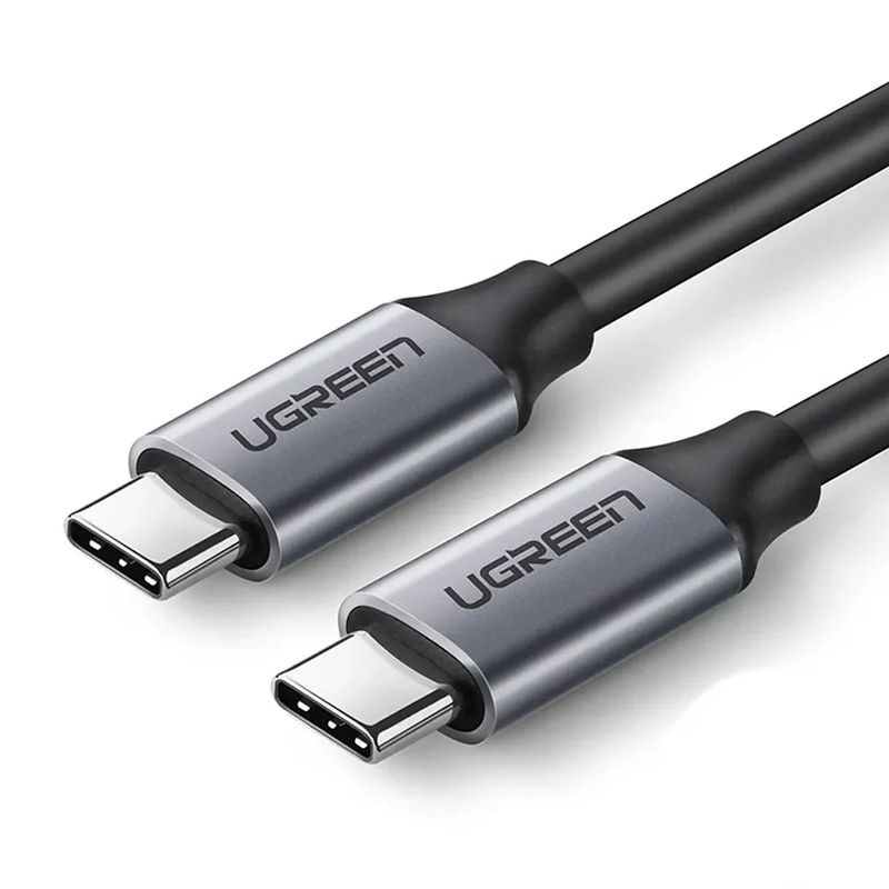 UGREEN Câble de données USB-C 3.1 mâle vers mâle GEN1 3A - 1.5M(50751)