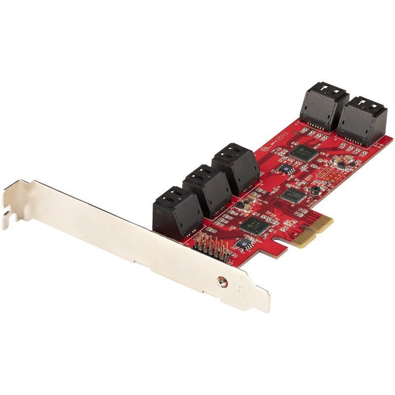 StarTech.com Carte PCI Express SATA 10 ports - Carte Contrôleur PCIe SATA - 6Gbp