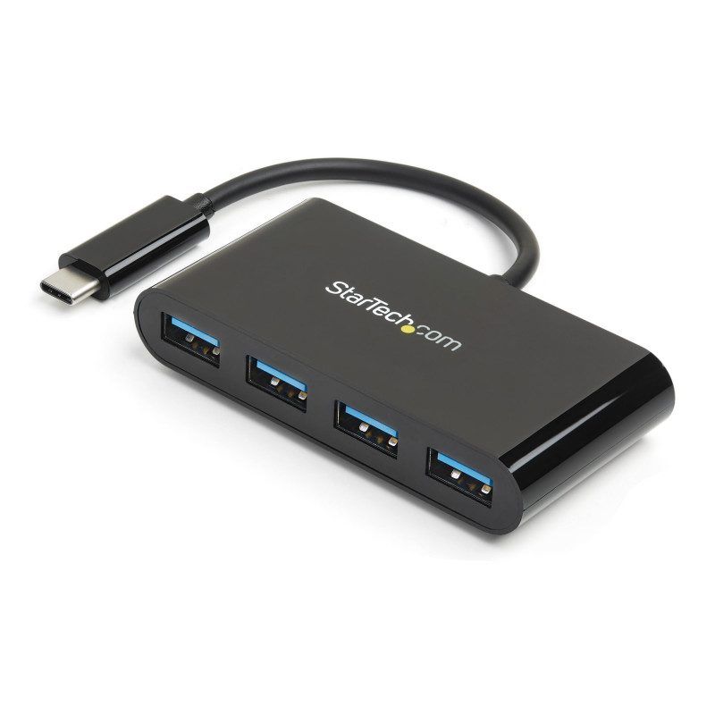 StarTech.com Hub USB-C à 4 ports alimenté par bus - USB-C vers 4x USB-A - USB 3.