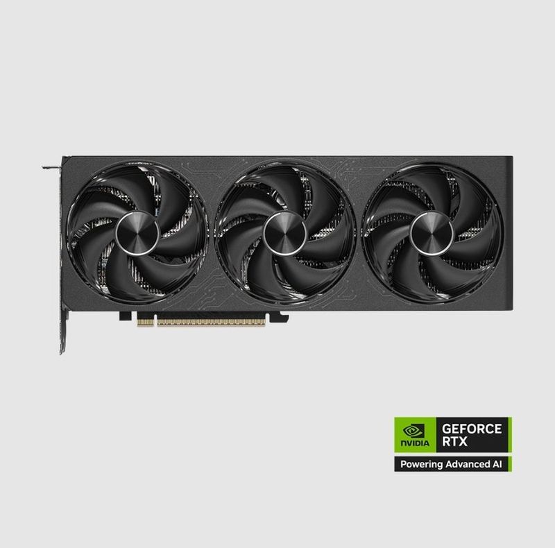 MSI GeForce RTX 5080 16G INSPIRE 3X OC NOIR GDDR7 PCIe 5.0 1xHDMI3xDP Carte Vidéo (G5080-16I3CB)