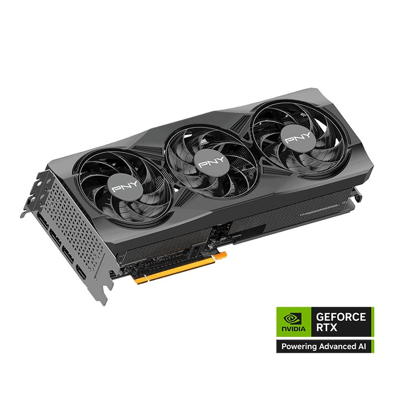 PNY GeForce RTX 5070 Ti Overclocked Triple Fan 16GB GDDR7 PCIe 5.0 3-Slot 1xHDMI3xDP Carte Vidéo (VCG5070T16TFXPB1-O)