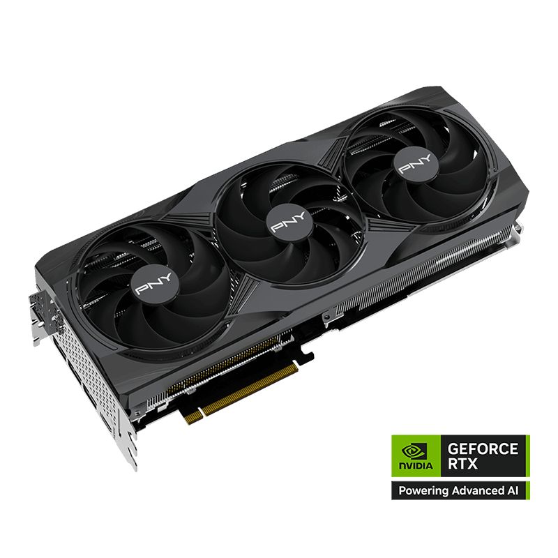 PNY GeForce RTX 5080 Triple Fan 16GB GDDR7 PCIe 5.0 3-Slot 1xHDMI3xDP Carte Vidéo (VCG508016TFXPB1)