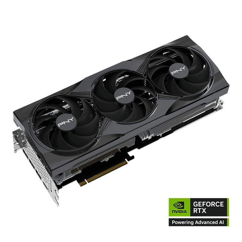PNY GeForce RTX 5090 Triple Fan 32GB GDDR7 PCIe 5.0 3.5-Slot 1xHDMI3xDP Carte Vidéo (VCG509032TFXPB1)