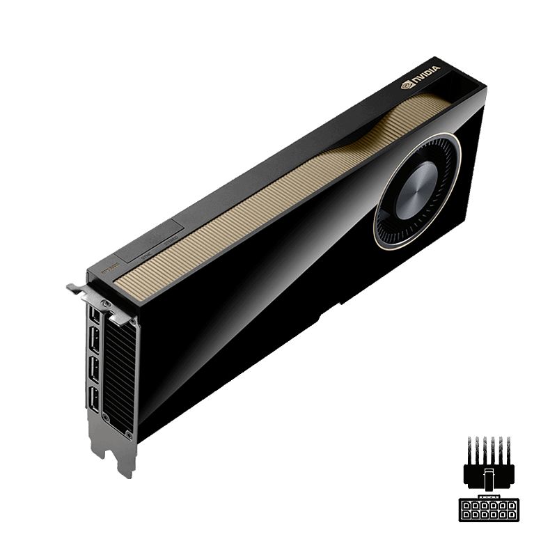 PNY NVIDIA RTX 6000 Ada Generation 48GB GDDR6 ECC PCIe 4.0 x16 4xDP Carte Vidéo (VCNRTX6000ADA-PB)
