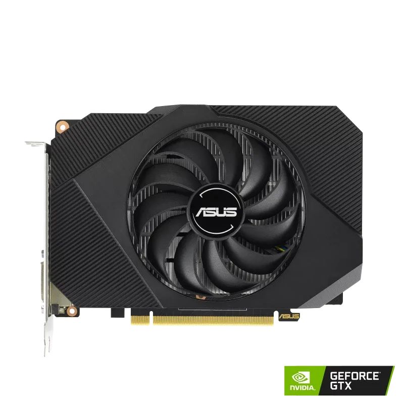 ASUS Phoenix GeForce GTX 1630 4GB GDDR6 PCIe 3.0 1xDVI1xHDMI1xDP Carte Vidéo (PH-GTX1630-4G)