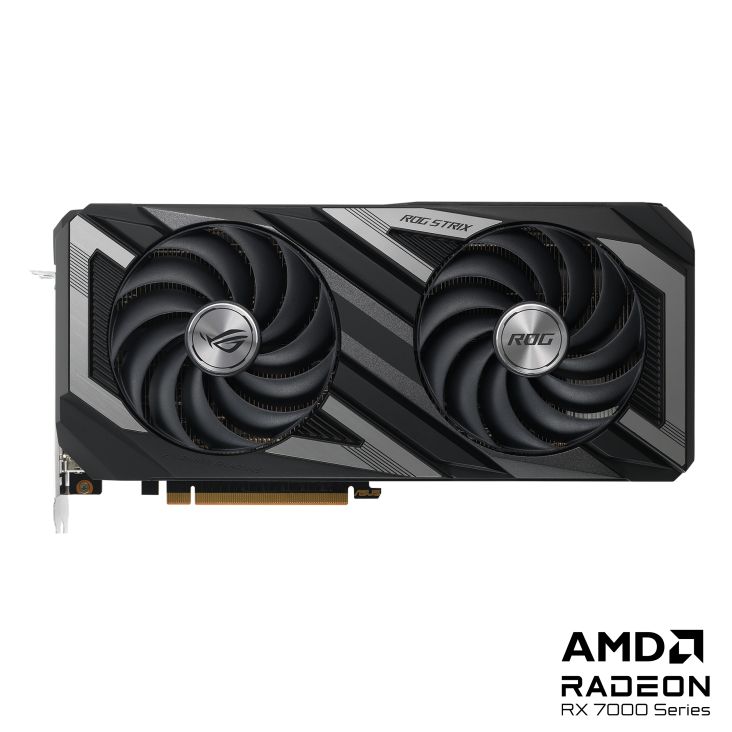 ASUS ROG Strix Radeon RX 7600 OC Edition 8GB GDDR6 PCIe 4.0 1xHDMI3xDP Carte Vidéo (ROG-STRIX-RX7600-O8G-GAMING)