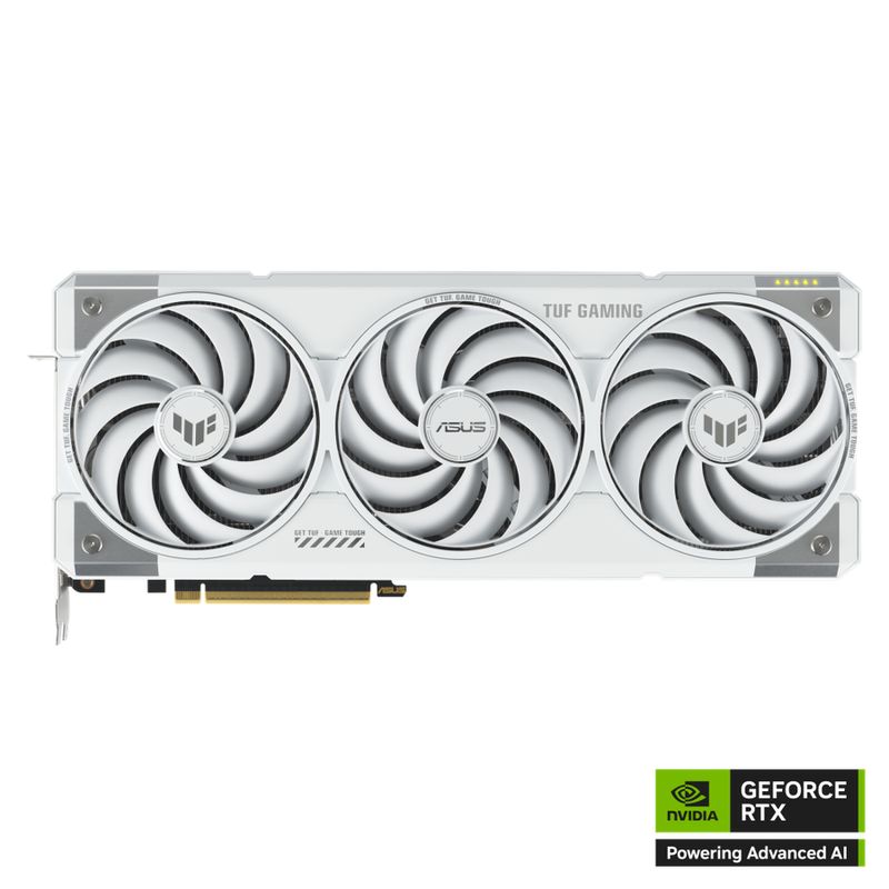 ASUS TUF Gaming GeForce RTX 5070 Ti 16GB GDDR7 White OC Edition PCIe 5.0 2xHDMI3xDP Carte Vidéo Blanche