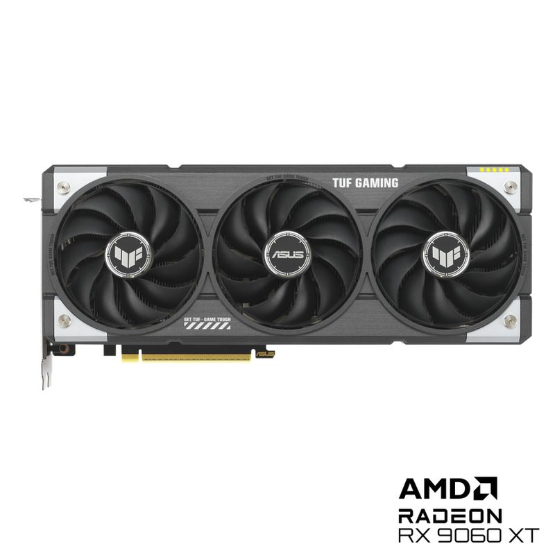ASUS TUF Gaming Radeon RX 9060 XT 16GB GDDR6 OC Edition PCIe 5.0 1xHDMI2xDP Carte Vidéo (TUF-RX9060XT-O16G-GAMING)