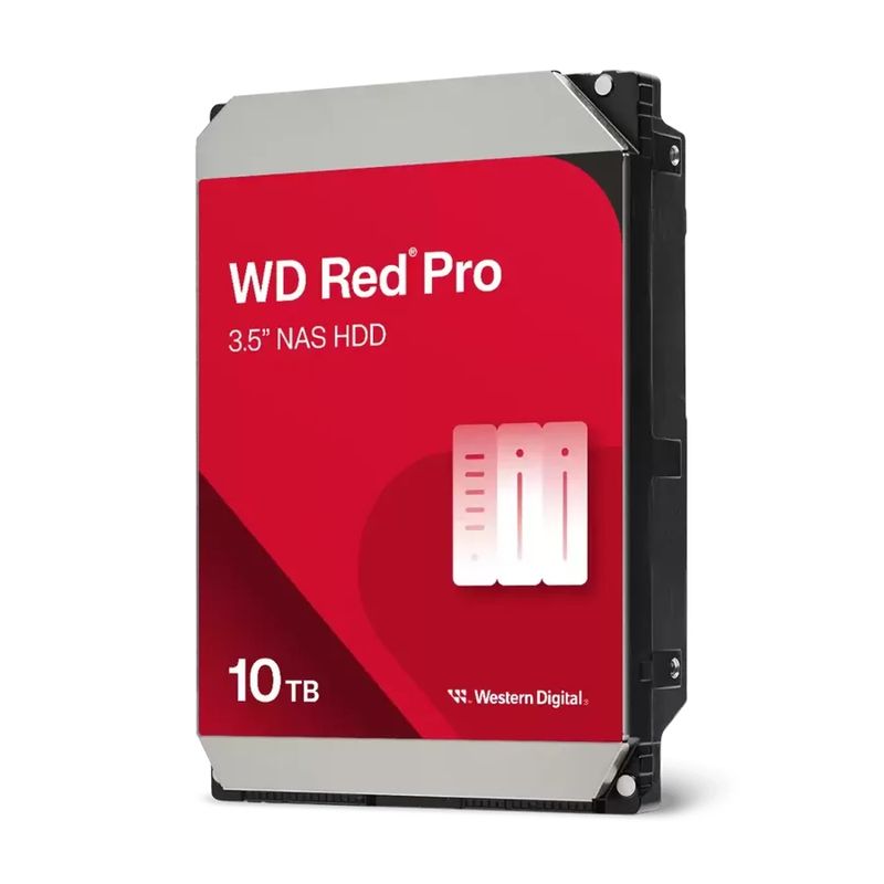 WD Red Pro 10TB 7200RPM 512MB Cache SATA 6Gbs 3.5 NAS HDD Disque Dur (WD103KFBX)