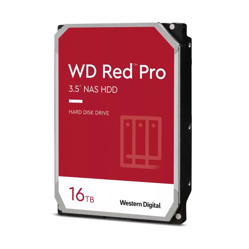 WD Red Pro 16TB 7200RPM 512MB Cache SATA 6Gbs 3.5 NAS HDD Disque Dur (WD161KFGX)