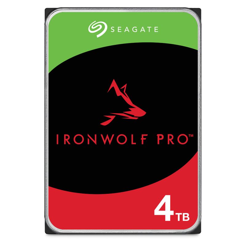 Seagate IronWolf Pro 4TB 7200RPM 256MB Cache SATA 6Gbs 3.5 NAS HDD (ST4000NT001)