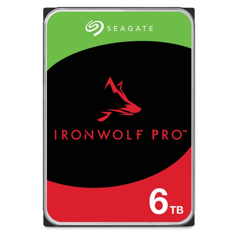 Seagate IronWolf Pro 6TB 7200RPM 256MB Cache SATA 6Gbs 3.5 NAS HDD (ST6000NT001)