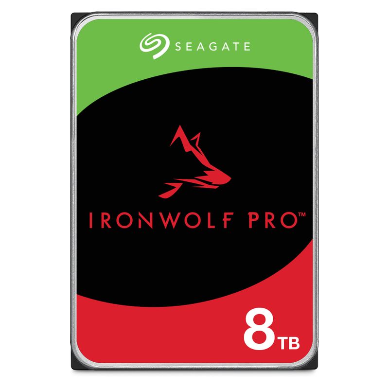 Seagate IronWolf Pro 8TB 7200RPM 256MB Cache SATA 6Gbs 3.5 NAS HDD (ST8000NT001)