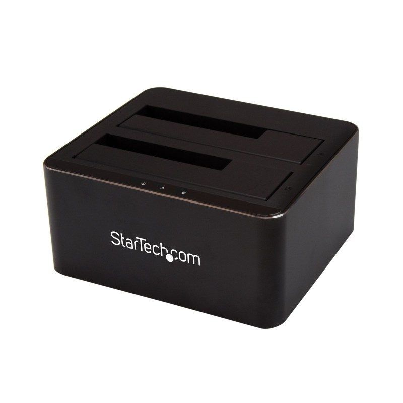 StarTech.com Station d'accueil USB 3.0 pour 2 disques durs SATA 2,53,5 - Dock HD