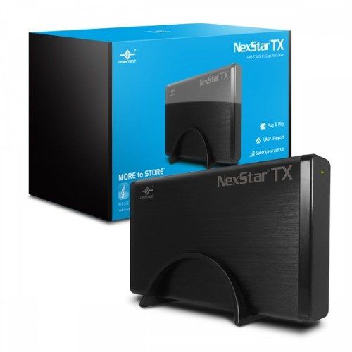 Vantec NexStar TX USB 3.0 Hard Drive External Enclosure For 3.5” SATA III 6Gbps