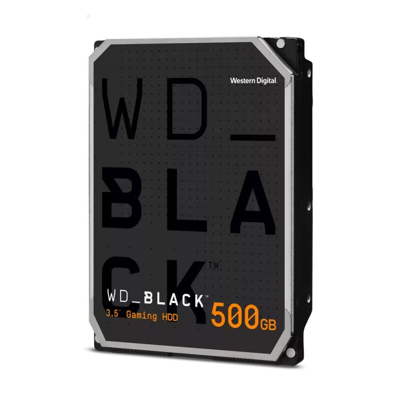 WD Black Desktop 500GB 7200RPM 64MB Cache SATA 6Gbs 3.5 Disque Dur (WD5003AZEX)