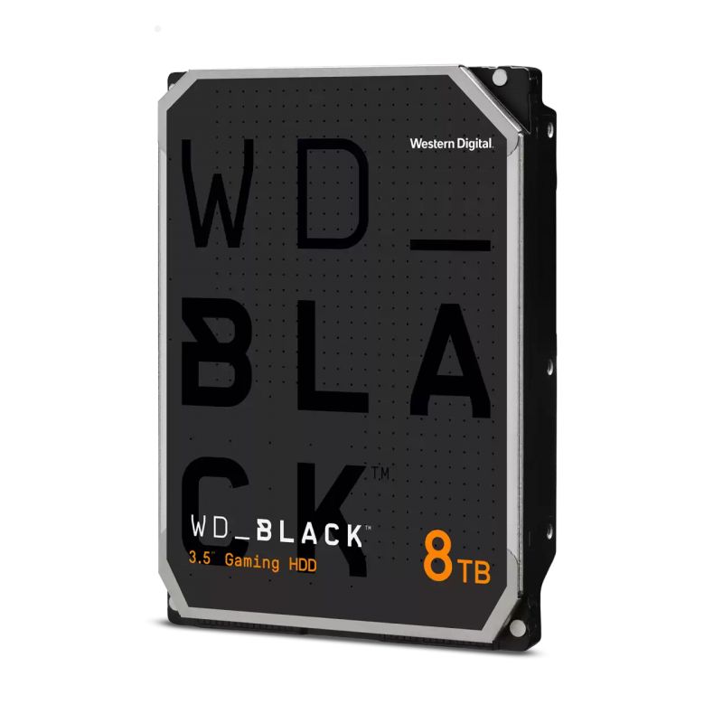 WD Black Desktop 8TB 7200RPM 128MB Cache SATA 6Gbs 3.5 Disque Dur (WD8002FZWX)