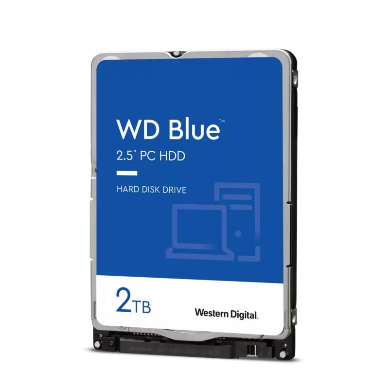 WD Blue Mobile 2TB 5400RPM 128Mb Cache SATA 6Gbs 2.5 HDD Disque Dur (WD20SPZX)