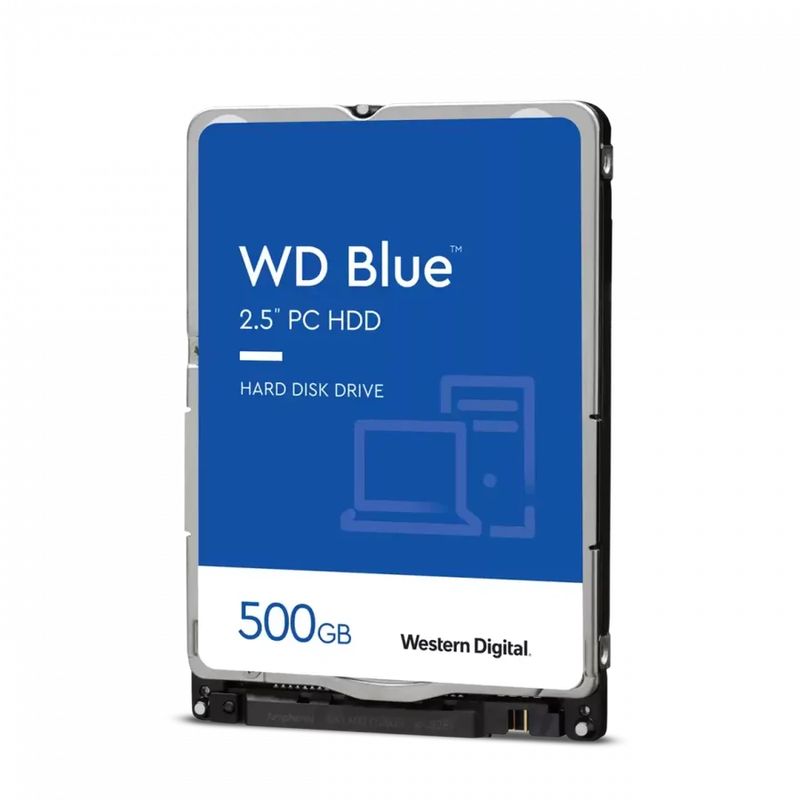 WD Blue Mobile 500GB 5400RPM 128Mb Cache SATA 6Gbs 2.5