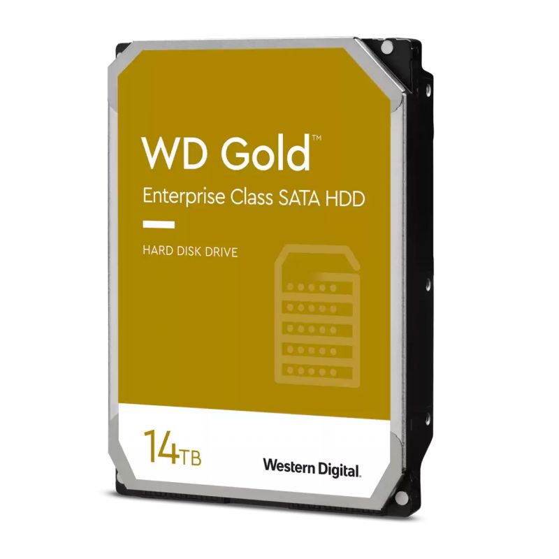 WD Gold 14TB 7200RPM 512MB Cache SATA 6Gbs 3.5 Enterprise Class