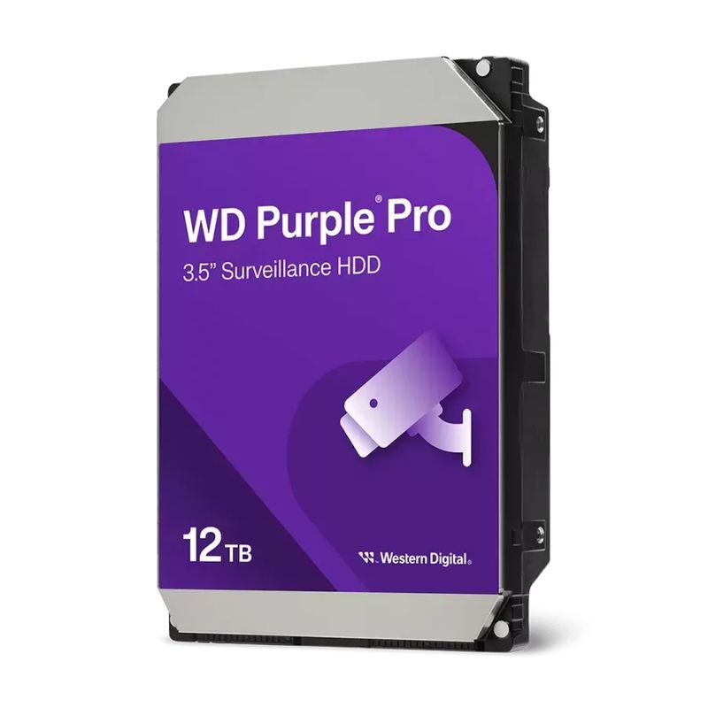 WD Purple Pro 12TB 7200RPM 512MB Cache SATA 6Gbs 3.5 Surveillance
