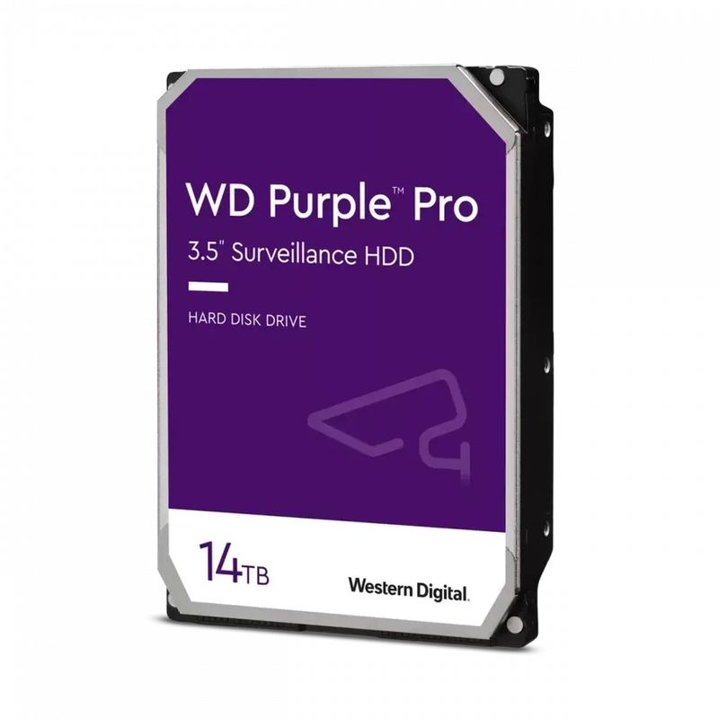 WD Purple Pro 14TB 7200RPM 512MB Cache SATA 6Gbs 3.5 Surveillance