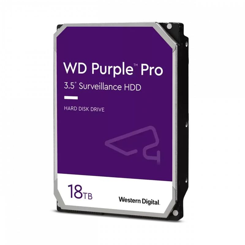 WD Purple Pro 18TB 7200RPM 512MB Cache SATA 6Gbs 3.5 Surveillance