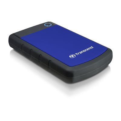 Transcend StoreJet 25H3 Bleu 1TB USB 3.1 Gen 1 Type-A Disque Dur Externe Portabl