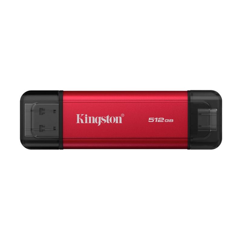 Kingston Dual Portable SSD 512GB USB 3.2 Gen 2 Type-A et Type-C (SPSD512GB)