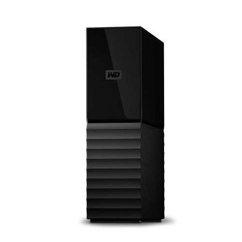 WD My Book 4TB USB 3.2 Disque Dur Externe de Bureau (WDBBGB0040HBK-NESN)
