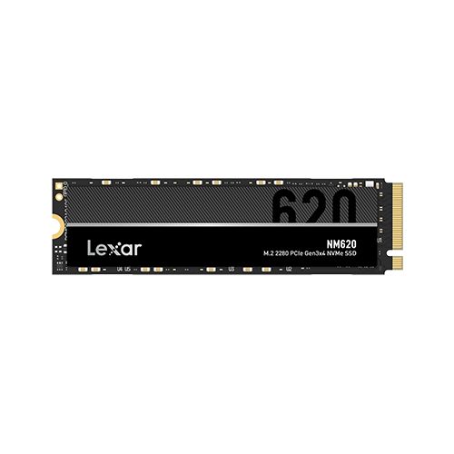 Lexar NM620 512GB NVMe PCIe Gen3 x4 M.2 80mm SSD (LNM620X512G-RNNNG)