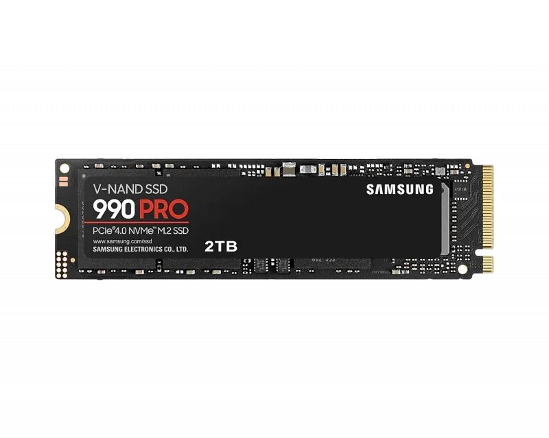 Samsung 990 PRO 2TB NVMe PCIe 4.0 x4 80mm M.2 SSD (MZ-V9P2T0BAM)