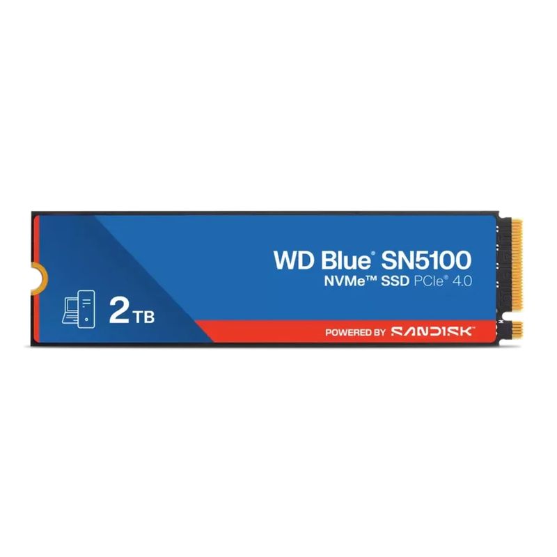 WD Blue SN5100 2TB NVMe PCIe Gen 4.0 x4 80mm M.2 SSD (WDS200T5B0E-00CPE0)