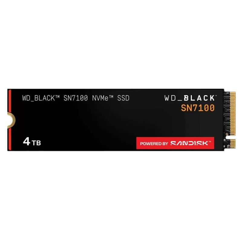 WD_BLACK SN7100 4TB NVMe PCIe Gen 4.0 x4 80mm M.2 SSD (WDS400T4X0E-00CJA0)