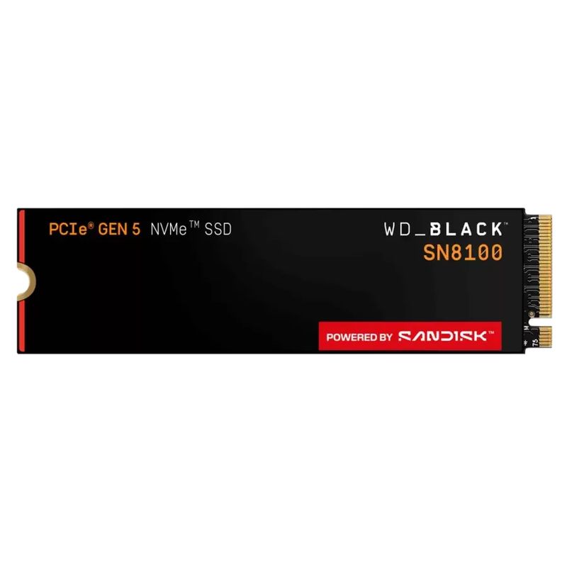 WD_BLACK SN8100 8TB NVMe PCIe 5.0 x4 80mm M.2 SSD (WDS800T1X0M-00CMT0)