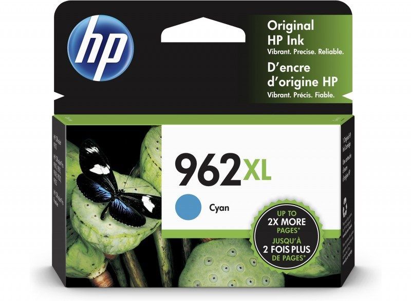 HP Cartouche d'encre cyan grande capacité 962XL (3JA00AN#140)