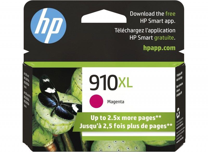 HP Cartouche d'encre magenta grande capacité 910XL (3YL63AN#140)