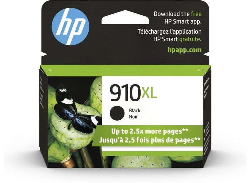 HP Cartouche d'encre noir grande capacité 910XL (3YL65AN#140)
