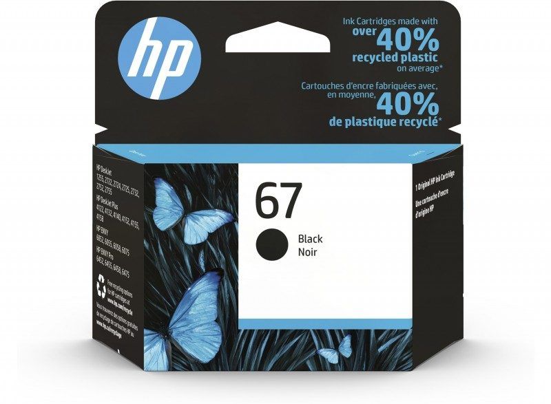 HP Cartouche d'encre noir originale 67 (3YM56AN#140)