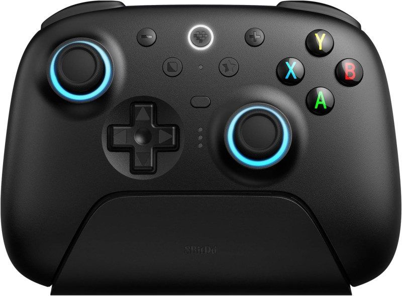 8BitDo Ultimate 2 Manette de Jeu Sans Fil - Noir (6922621507055)