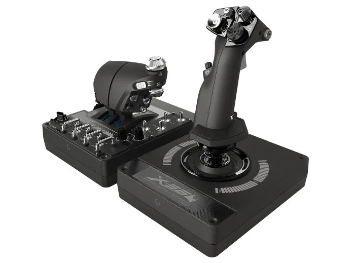 Logitech X56 H.O.T.A.S. RGB Throttle and Stick Simulation Controller