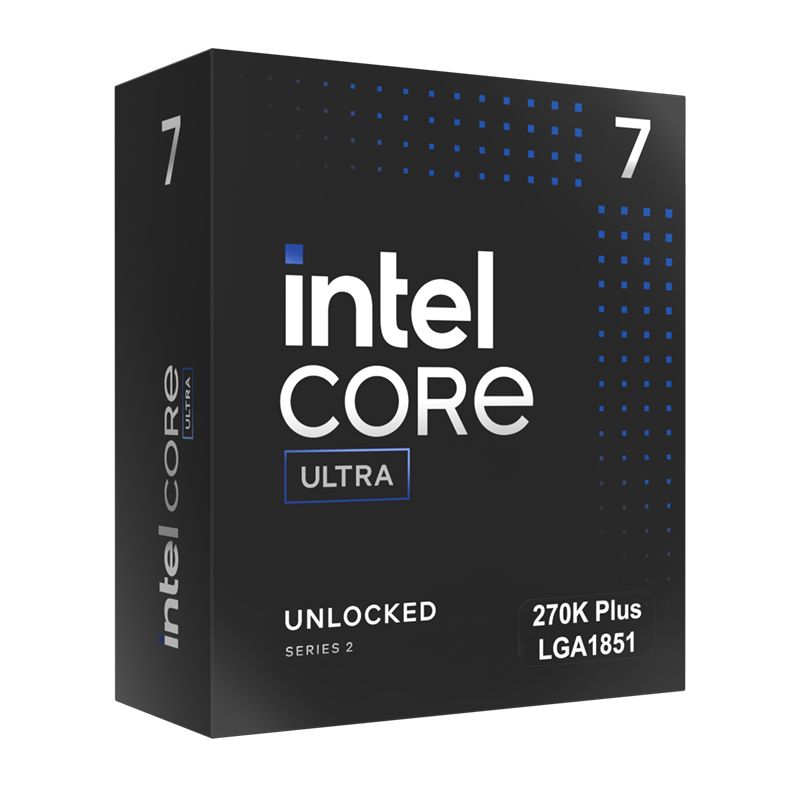 Intel Series 2 Core Ultra 7 270K Plus 24-Core (8P+16E) 3.75.5GHz LGA1851 125W Ar