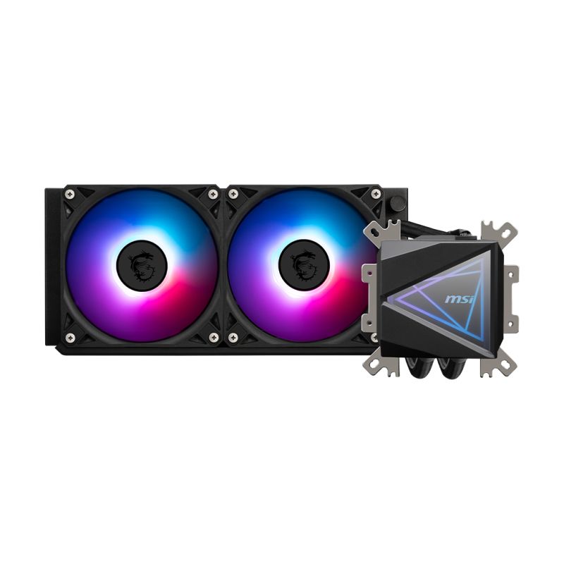 MSI MAG CoreLiquid I240 Noir ARGB 240mm AIO Liquid CPU Cooler (CLI240)