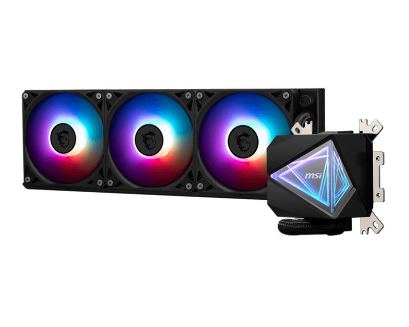 MSI MAG CORELIQUID I360 Noir 360 ARGB 360mm AIO Liquid CPU Cooler (CLI360)