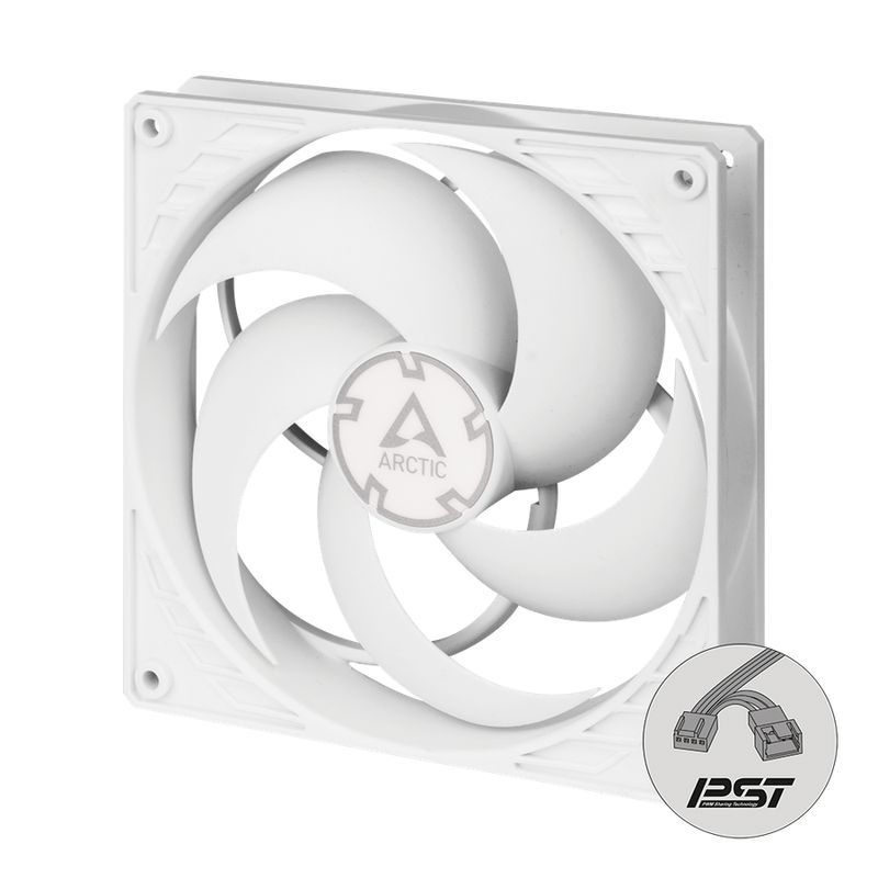 Arctic P14 PWM PST Blanc 140mm Case Fan with Cable Splitter (ACFAN00197A)